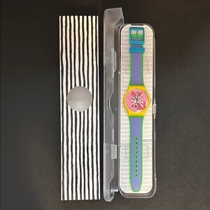 NWT Swatch Watch x Joanne Tatham & Tom O’Sullivan New Gent